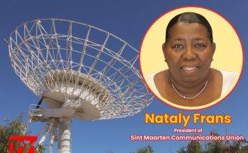 SMCU president Nataly Frans remind all parties that Telem is a public company that belongs to the people of St. Maarten