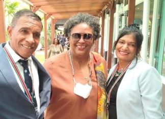 James Finies Congratulates Barbados Prime Minister on historic third victory
