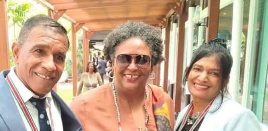 James Finies Congratulates Barbados Prime Minister on historic third victory