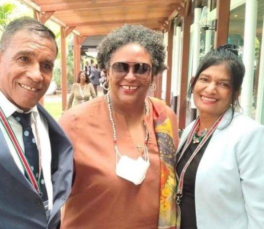 James Finies Congratulates Barbados Prime Minister on historic third victory