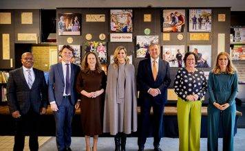 Royal couple and Oranje Fonds celebrate 25th anniversary of connected society