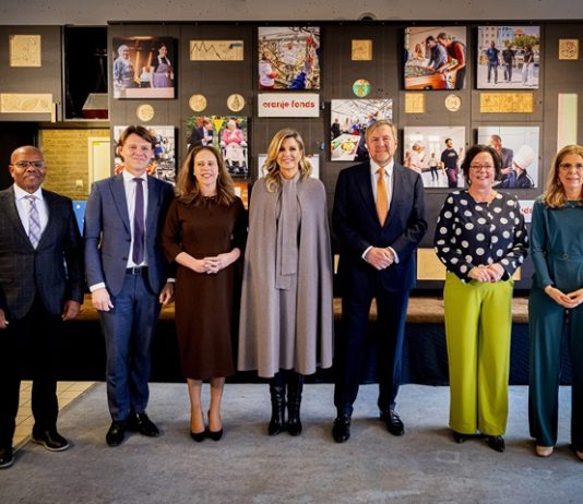 Royal couple and Oranje Fonds celebrate 25th anniversary of connected society