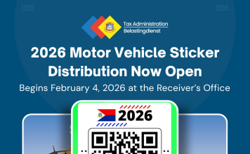 Distribution of 2026 Motor Vehicle Stickers Begins February 4