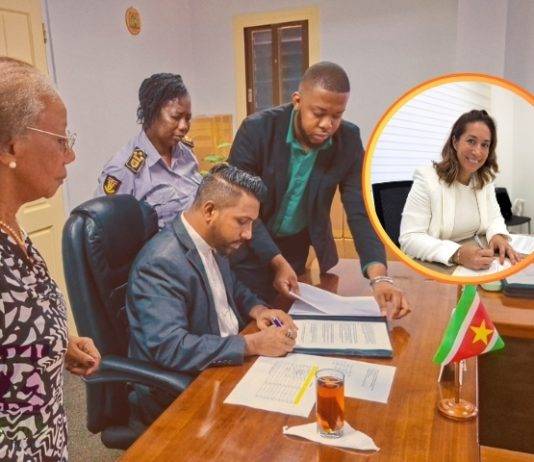 Minister Tackling sign’s agreement with Suriname to strengthen prison operations