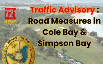 Traffic Advisory – Road Measures in Cole Bay/Simpson Bay