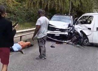 Serious Traffic Accident on the Causeway