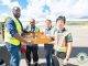 500 St. Kitts-born layer chicks flown to St. Maarten; 1,000 delivered to a local farmer recently