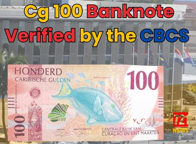 Cg 100 Banknote Verified by the CBCS