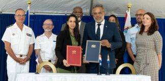 Treaty signed between Sint Maarten and Saint Martin allowing Maritime counter operations