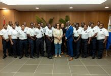 Minister Tackling Swears In Local and Suriname Correctional Officers to Strengthen Prison Operations