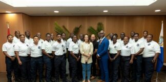 Minister Tackling Swears In Local and Suriname Correctional Officers to Strengthen Prison Operations