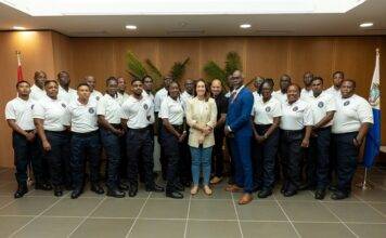 Minister Tackling Swears In Local and Suriname Correctional Officers to Strengthen Prison Operations