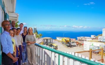 Director General Wolfensberger visits Saba