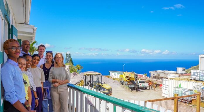 Director General Wolfensberger visits Saba