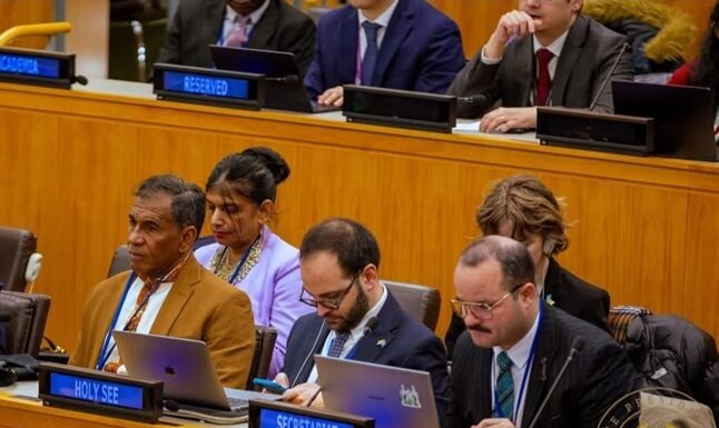 BHRO Witnessed Historic UN Slavery Resolution Negotiations and Vote as Gravest Crime Against Humanity