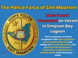 Male Found Deceased on Vessel in Simpson Bay Lagoon