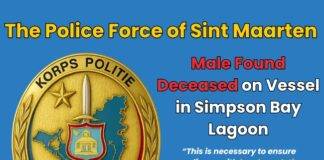 Male Found Deceased on Vessel in Simpson Bay Lagoon