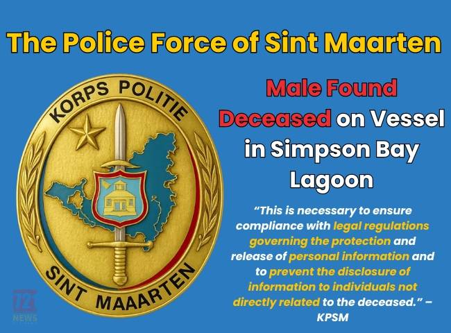 Male Found Deceased on Vessel in Simpson Bay Lagoon