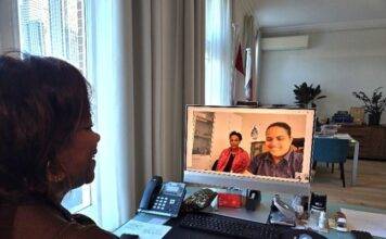Minister Arrindell has Virtual Meet with Minister of Education Gumbs regarding Advancing Education & Culture Outreach