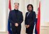 Minister Arrindell meets with Eduard Braam Curaçao’s Special Envoy to the EU