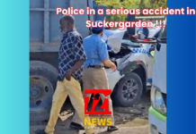 Police Investigating Robbery and Traffic Incident Involving Injured Officers.