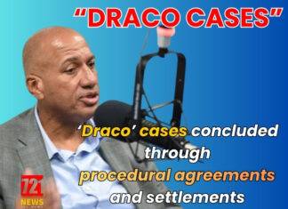 ‘Draco’ cases concluded through procedural agreements and settlements