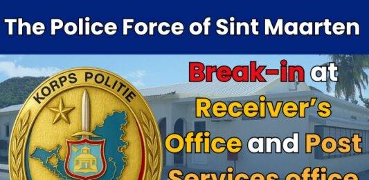 Break-in at Receiver’s Office and Post Services office on Soualiga Road