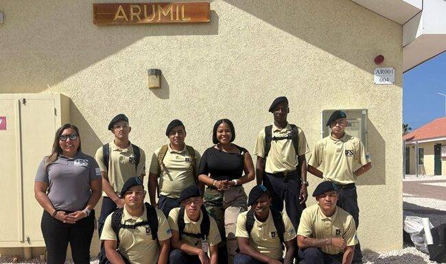 MP Roseburg Visits Aruba’s SVT Program, Explores Use of Crime Fund to Support Youth Development