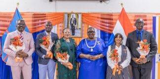Statia honours five residents with Royal Decorations