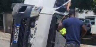 Serious Traffic Accident on Mountain Dove Road, Point Blanche