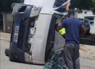 Serious Traffic Accident on Mountain Dove Road, Point Blanche