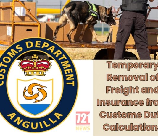 Temporary Removal of Freight and Insurance from Customs Duty Calculations
