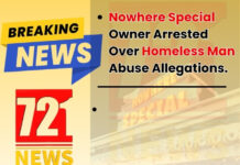 Owner of Nowhere Special arrested for taking the law into his own hands