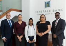 Minister of Finance Welcomes New CBCS Sint Maarten Branch Director, Ms. Nicole Marlin.