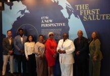 Statia Delegation Attends Preview of “The First Salute” Exhibition in Philadelphia