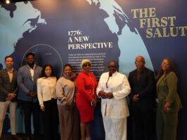 Statia Delegation Attends Preview of “The First Salute” Exhibition in Philadelphia