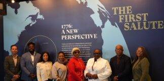 Statia Delegation Attends Preview of “The First Salute” Exhibition in Philadelphia