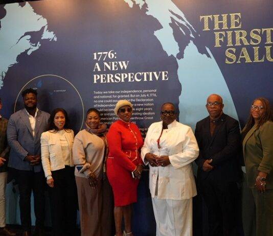 Statia Delegation Attends Preview of “The First Salute” Exhibition in Philadelphia