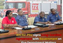 WICSU-PSU Signs Long-Awaited Agreement with Government on Fire Department Matters