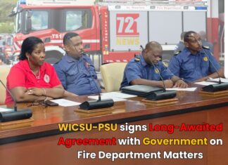 WICSU-PSU Signs Long-Awaited Agreement with Government on Fire Department Matters
