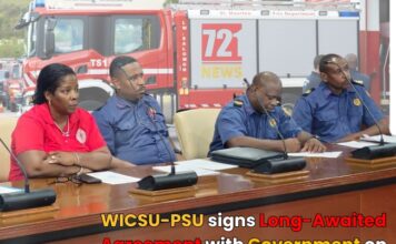 WICSU-PSU Signs Long-Awaited Agreement with Government on Fire Department Matters