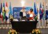 Minister Plenipotentiary Arrindell Signs StormWatch Initiative to Strengthen Disaster Risk Management in Caribbean OCTs