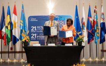 Minister Plenipotentiary Arrindell Signs StormWatch Initiative to Strengthen Disaster Risk Management in Caribbean OCTs