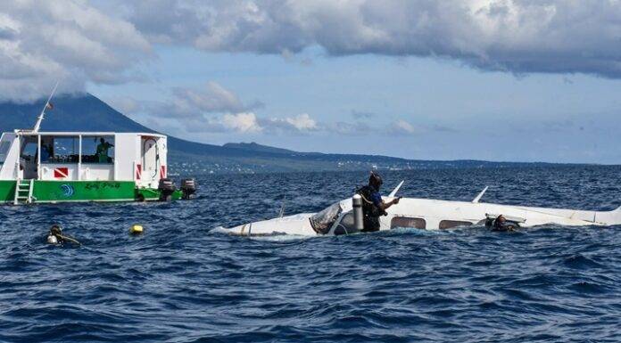 Aircraft makes new dive site off St. Kitts’ Potato Bay