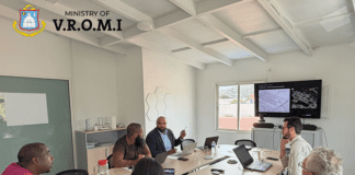 MINISTRY OF VROMI AND UNOPS MEET WITH REPRESENTATIVE OF THE DUTCH QUARTER COMMUNITY COUNCIL ON SANITATION PROJECT