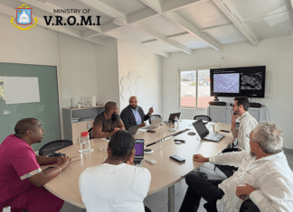 MINISTRY OF VROMI AND UNOPS MEET WITH REPRESENTATIVE OF THE DUTCH QUARTER COMMUNITY COUNCIL ON SANITATION PROJECT