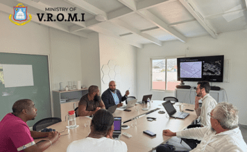 MINISTRY OF VROMI AND UNOPS MEET WITH REPRESENTATIVE OF THE DUTCH QUARTER COMMUNITY COUNCIL ON SANITATION PROJECT