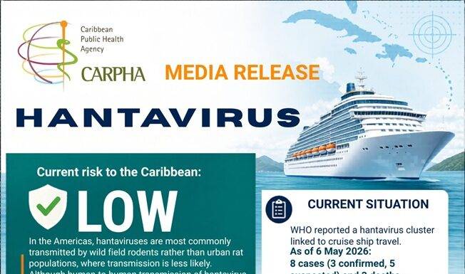 CARPHA Urges Vigilance as Hantavirus Cluster Reported on Cruise Ship; Regional Risk Considered Low