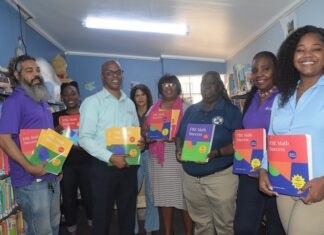 CLIMB Foundation Donates Foundation-Based Education Math Books to Sint Maarten Library