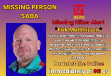 UPDATE SABA MISSING PERSON: Search for Mr. Erik Matthijsen is ongoing